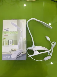 Đèn LED Kẹp Bàn Cổ Uốn Cắm USB MH-007