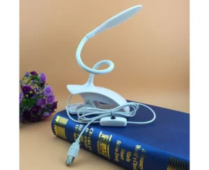 Đèn LED Kẹp Bàn Cổ Uốn Cắm USB MH-007