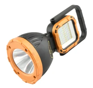 Đèn Pin Cầm Tay HS-8033 Sạc Năng Lượng Mặt Trời, 1 Bóng Chiếu Xa + Đèn Bảng 54 LED