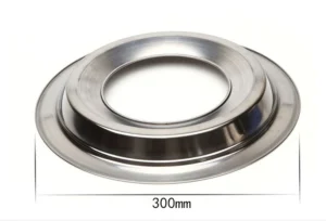 Khay Nướng BBQ Inox Kiểu Hàn Quốc 30 cm Cho Bếp Gas Mini