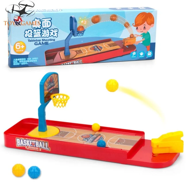 Đồ Chơi Bắn Bi Bóng Rổ Mini Để Bàn Cho Bé Từ 6 Tuổi