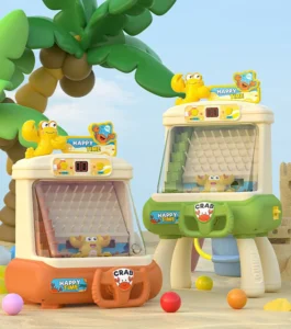 Đồ Chơi Máy Gắp Cua Mini Có Nhạc, Màn Hình Đếm Điểm, Tay Lái Điều Khiển, Cho Bé Từ 3 Tuổi