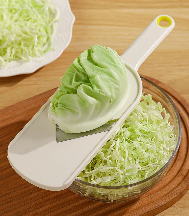 Dụng Cụ Bào Bắp Cải Sợi Kiểu Nhật Lưỡi Chữ V, Cầm Tay