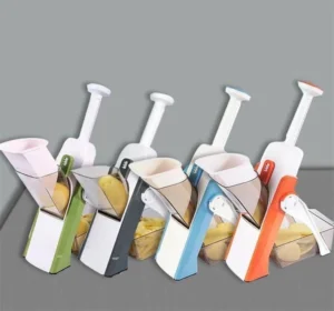 Dụng Cụ Bào Rau Củ Đứng Chữ X, Chỉnh Độ Dày 0,5–8 mm