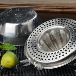 Dụng Cụ Ép Cam Vắt Chanh Bằng Tay Inox 304 Có Khay Lọc Tháo Rời 13 cm