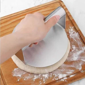 Dụng Cụ Ép Thịt Burger, Ép Bánh Tròn Inox Có Tay Cầm