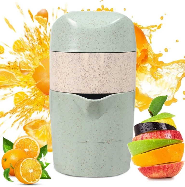 Dụng Cụ Vắt Cam Bằng Tay Lúa Mạch 600 ml, Có Cốc Hứng