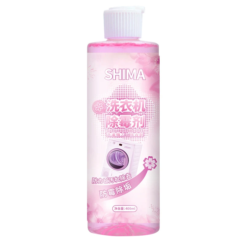Dung Dịch Vệ Sinh Lồng Máy Giặt Hương Hoa Anh Đào 400 ml, Tẩy Cặn Bẩn, Nấm Mốc