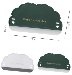 Gạt Nước Silicone Cầm Tay Hình Đám Mây 16 × 8,5 cm Lau Kính, Gương, Vách Tắm