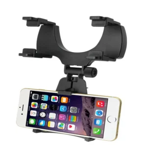 Giá Đỡ Điện Thoại Kẹp Gương Chiếu Hậu Ô Tô, Xoay 360°