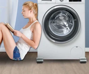 Giá Đỡ Máy Giặt, Tủ Lạnh Có Bánh Xe, Kéo Dài Tới 70 cm