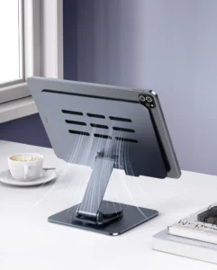 Giá Đỡ Máy Tính Bảng, Điện Thoại L05 Hợp Kim Nhôm Đế Xoay 360°, Chỉnh Góc