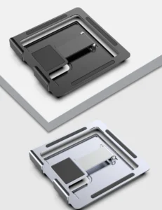 Giá Đỡ Máy Tính Bảng, Điện Thoại CCT17 Hợp Kim Nhôm Gập Phẳng, Chỉnh Độ Cao