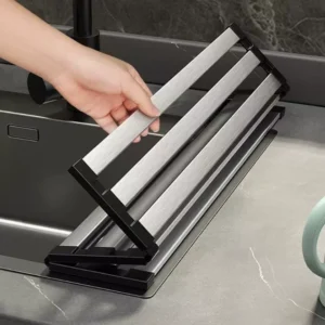 Giá Ráo Nước Cuộn Gọn Inox 304 Gác Bồn Rửa 42 x 32,5 cm