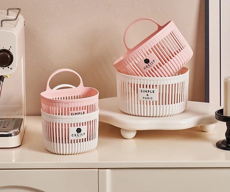 Giỏ Treo Dán Tường Đựng Đồ Bếp, Nhà Tắm 14,3 x 13,4 cm