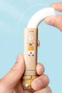 Gôm Tẩy Bút Chì Dạng Đẩy Hình Chân Mèo 9,5 × 2,5 cm Cho Bé, Màu Ngẫu Nhiên