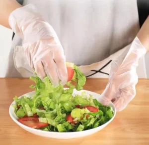 Hộp 100 Găng Tay TPE Trong Suốt Dùng Một Lần