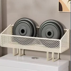Kệ Đặt Trên Bồn Cầu Khung Lưới Kim Loại 35 × 13 × 12 cm, Đựng Giấy, Đồ Vệ Sinh Cá Nhân