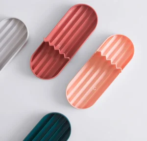 Kệ Để Xà Phòng, Bàn Chải 2 Ngăn 9 × 25 × 3 cm