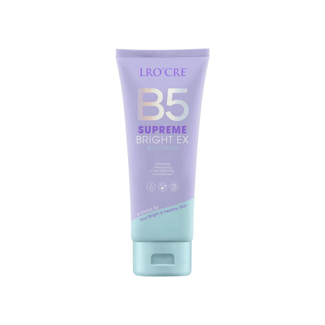 Kem Dưỡng Thể Lro'Cre B5 Supreme Bright Ex Body Cream, Nâng Tone Có Chống Nắng
