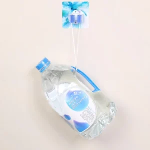 Kẹp Dán Tường Đa Năng 9,4 × 9,4 cm Treo Chổi, Ô Dù, Chai Nước Không Cần Khoan