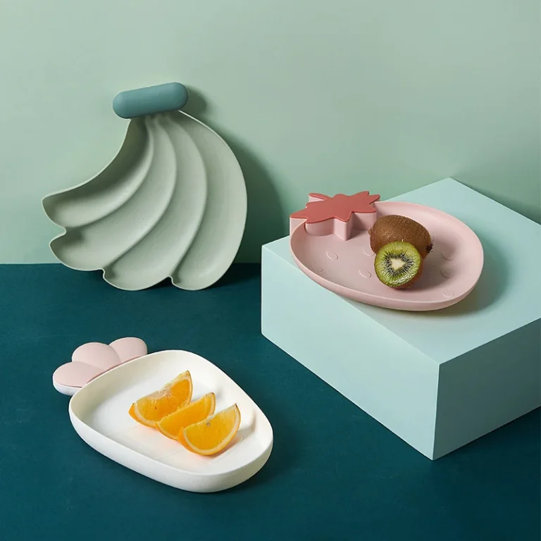 Khay Đựng Bánh Kẹo Hình Trái Cây 27 × 25,3 × 3 cm, Đựng Mứt Tết, Trái Cây, Hạt