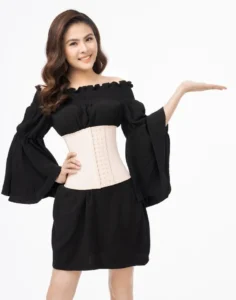 Đai Nịt Bụng Latex Châu Âu 3 Nấc Cài, Size XXXS-XXL, 3 Chiều Cao Đai
