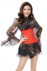 Đai Nịt Bụng Latex Châu Âu 3 Nấc Cài, Size XXXS-XXL, 3 Chiều Cao Đai