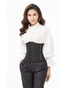 Đai Nịt Bụng Latex Châu Âu 3 Nấc Cài, Size XXXS-XXL, 3 Chiều Cao Đai