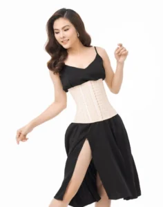 Đai Nịt Bụng Latex Châu Âu 3 Nấc Cài, Size XXXS-XXL, 3 Chiều Cao Đai
