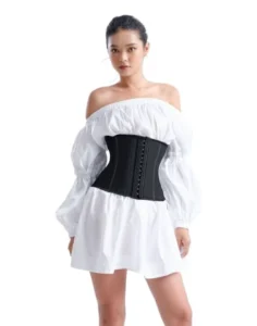 Đai Nịt Bụng Latex Hong Kong 25 Xương Thép Non, Cao Su Non Nguyên Miếng