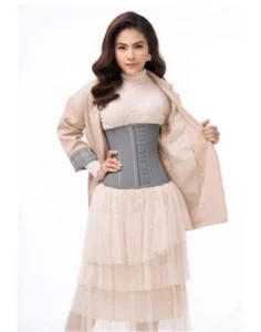 Gen Nịt Bụng Latex Luxury Cao Su Non Nguyên Khối, 25 Xương Thép Non, Lót Cotton