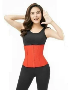 Gen Nịt Bụng Latex Luxury Cao Su Non Nguyên Khối, 25 Xương Thép Non, Lót Cotton