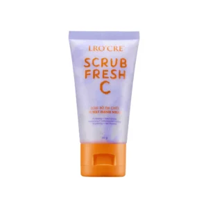 Tẩy Tế Bào Chết Mặt Lro'Cre Scrub Fresh C 50 g, Hạt Hạnh Nhân Dịu Nhẹ