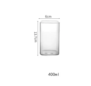 Ly Nhựa Dáng Vuông 400 ml Cao 13,7 cm Vân Đá Trong, Uống Nước, Cà Phê, Trà Sữa