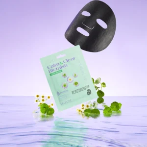 Mặt Nạ Than Hoạt Tính Lro'Cre Calm & Clear Blemish Control Mask, Hộp 5 Miếng 125 g