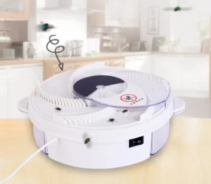 Máy Bắt Ruồi Tự Động Đĩa Xoay 220 V 4 W