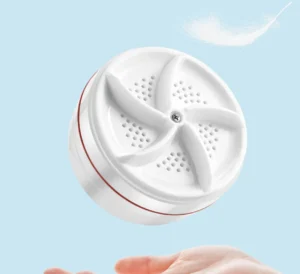 Máy Giặt Mini Dạng Đĩa Xoay Cắm USB 5 V 5 W, Giặt Đồ Lót, Tất, Khăn Trong Chậu