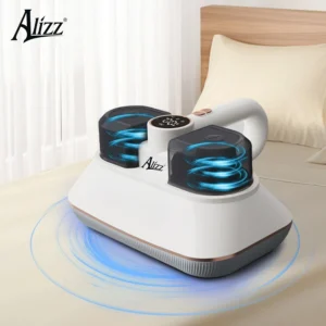 Máy Hút Bụi Giường Nệm Cầm Tay ALIZZ AL-13902 100W Không Dây, Sạc Pin