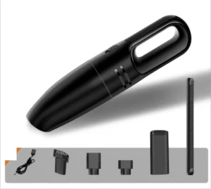 Máy Hút Bụi Ô Tô Cầm Tay Không Dây 120 W Lực Hút 6000 Pa, Kèm Nhiều Đầu Hút, Có Hóa Đơn