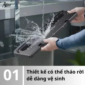 Máy Hút Chân Không Thực Phẩm ALIZZ AL-14454 Hàn Miệng Túi 30 cm, 120 W, Có Hóa Đơn