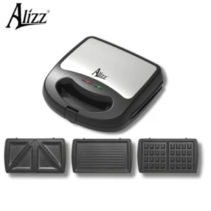 Máy Nướng Bánh Kẹp Đa Năng 3 Khuôn Alizz AL-13566 760 W