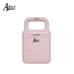 Máy Nướng Bánh Mì Sandwich ALIZZ AL-13812 650 W, Khuôn Chống Dính, Kẹp Nướng 3 Phút