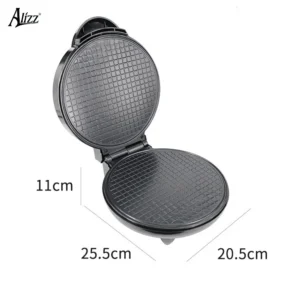 Máy Nướng Vỏ Bánh Ốc Quế ALIZZ AL-15076 1200 W, Núm Chỉnh Nhiệt, Kèm Khuôn Cuộn, Có Hóa Đơn