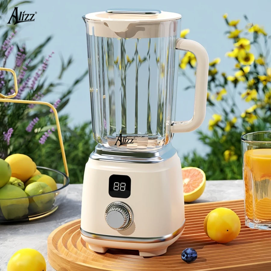 Máy Xay Sinh Tố Mini ALIZZ AL-14739 Cối 600 ml, Màu Trắng