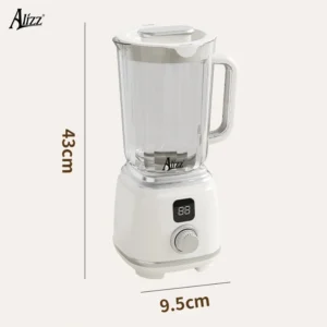 Máy Xay Sinh Tố Mini ALIZZ AL-14739 Cối 600 ml, Màu Trắng