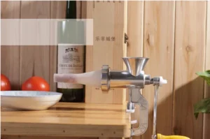 Máy Xay Thịt Quay Tay Hợp Kim Nhôm Đế Kẹp Bàn, Kèm Mặt Lưới Và Lưỡi Dao, Nặng 1,3 kg