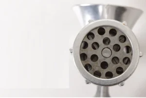 Máy Xay Thịt Quay Tay Hợp Kim Nhôm Đế Kẹp Bàn, Kèm Mặt Lưới Và Lưỡi Dao, Nặng 1,3 kg