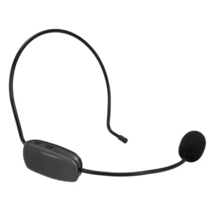 Micro Không Dây FM Đeo Tai Cho Máy Trợ Giảng, Pin Sạc, Dùng Cho Giáo Viên, Hướng Dẫn Viên