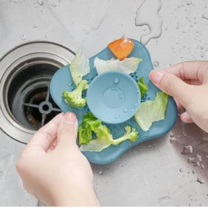 Nắp Lọc Rác Thoát Nước Bồn Rửa TPR 10 x 10,5 cm (Giao Màu Ngẫu Nhiên)